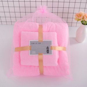 Coral Fleece Set Soft Bath Towel Towel Two-in-One Coral Velvet Absorbent Bath